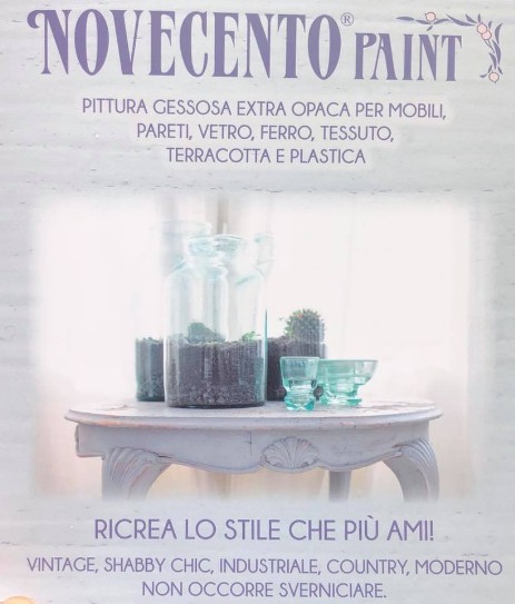 Shabby chic con la vernice Novecento Paint